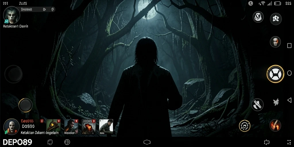 Gameplay menyeramkan dalam DEPO89 yang membuat pemain merasakan ketegangan.