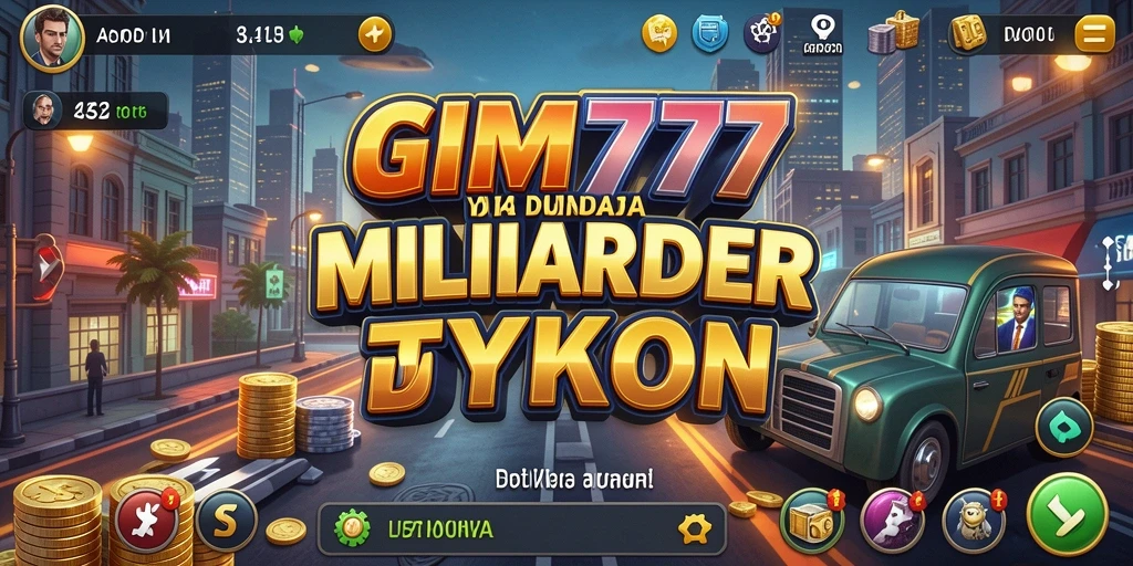 Screenshot gameplay GIM777 menampilkan keseruan membangun bisnis Tycoon.