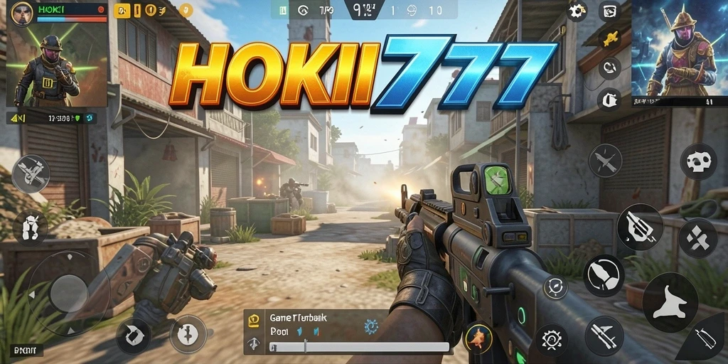 Tampilan gamplay HOKI777 yang mendebarkan dalam pertempuran TPS.