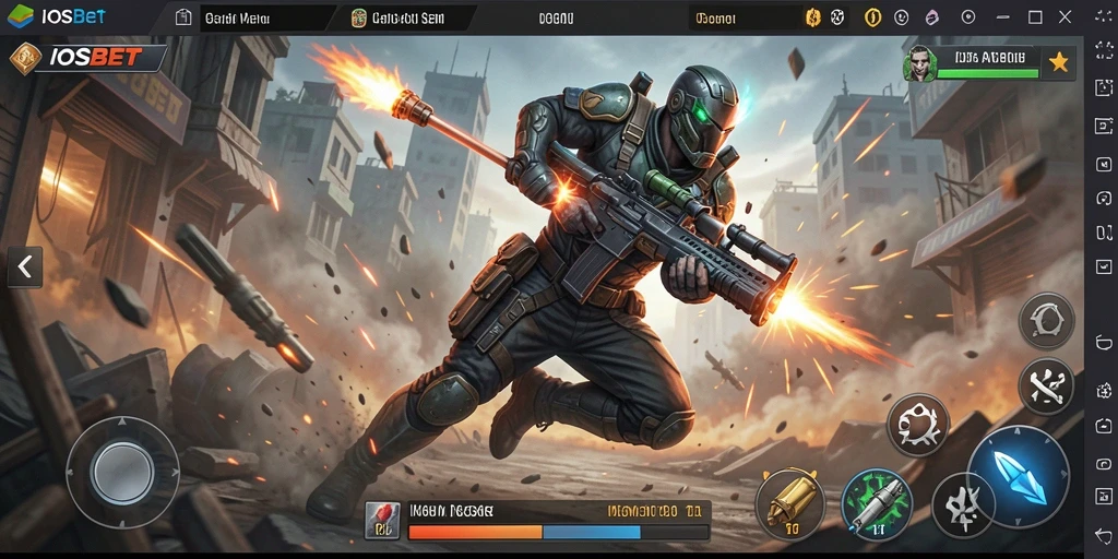 Tampilan gameplay <strong>IOSBET</strong> yang penuh aksi dan seru.