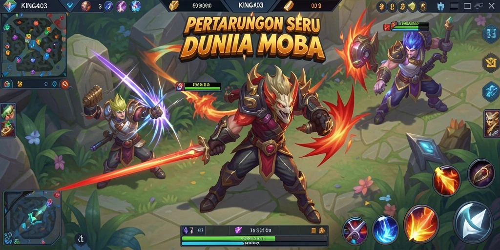 Tampilan gameplay seru di KING403 dengan grafis menawan.