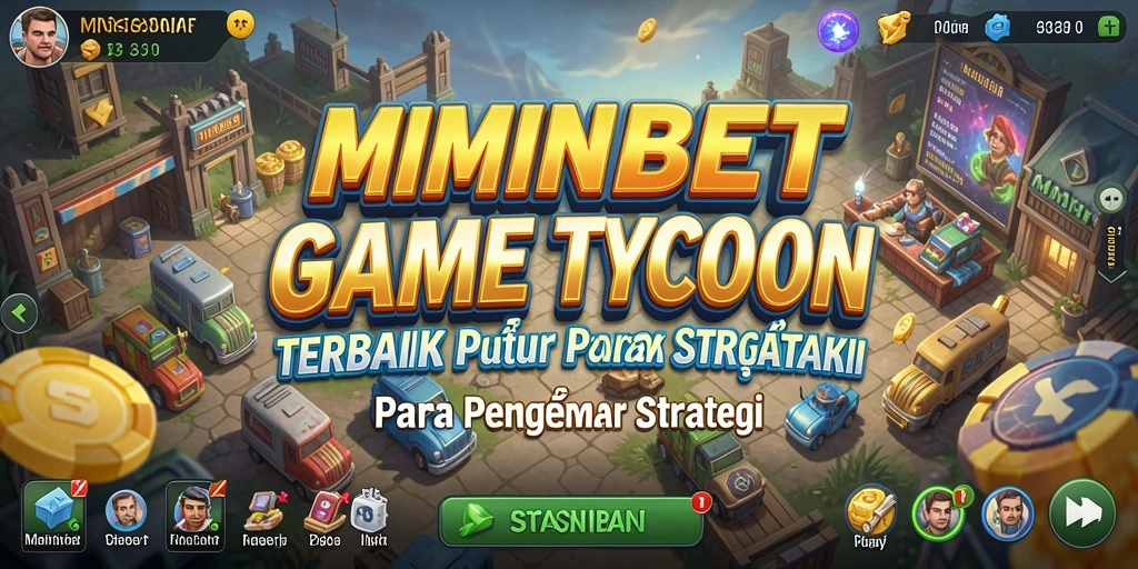 Screenshot utama MIMINBET menampilkan gameplay Tycoon yang seru.