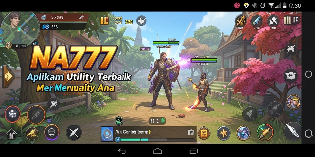 Tampilan antarmuka NA777 yang user-friendly.