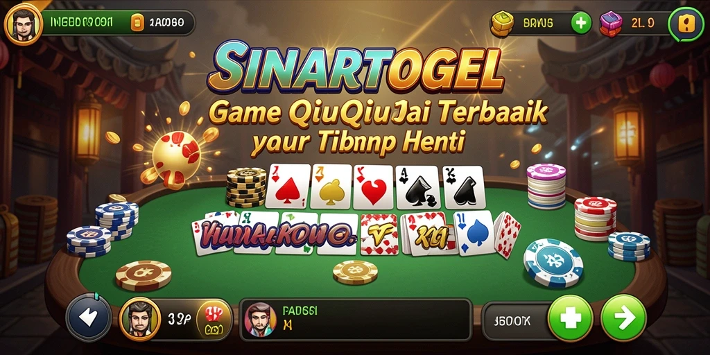 Tampilan gameplay QiuQiu yang menarik di SINARTOGEL.