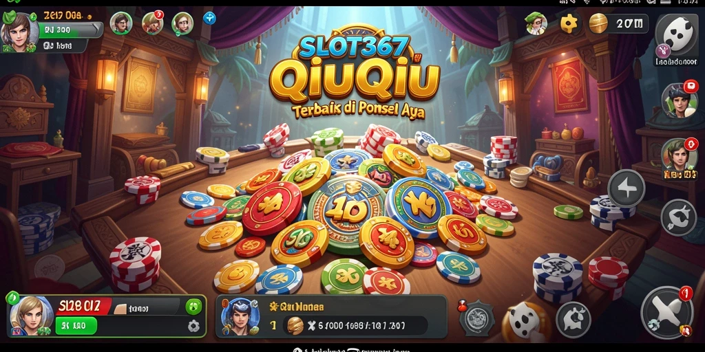 Tampilan gameplay SLOT367 yang menarik dan seru dalam permainan QiuQiu.