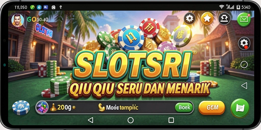 Tampilan gameplay QiuQiu yang mendebarkan di SLOTSRI.