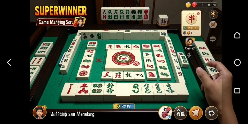 Tampilan gameplay seru dan menantang di SUPERWINNER.
