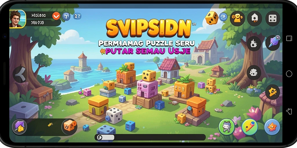 Tampilan menarik dari gameplay SVIPSIDN yang menguji pikiran.